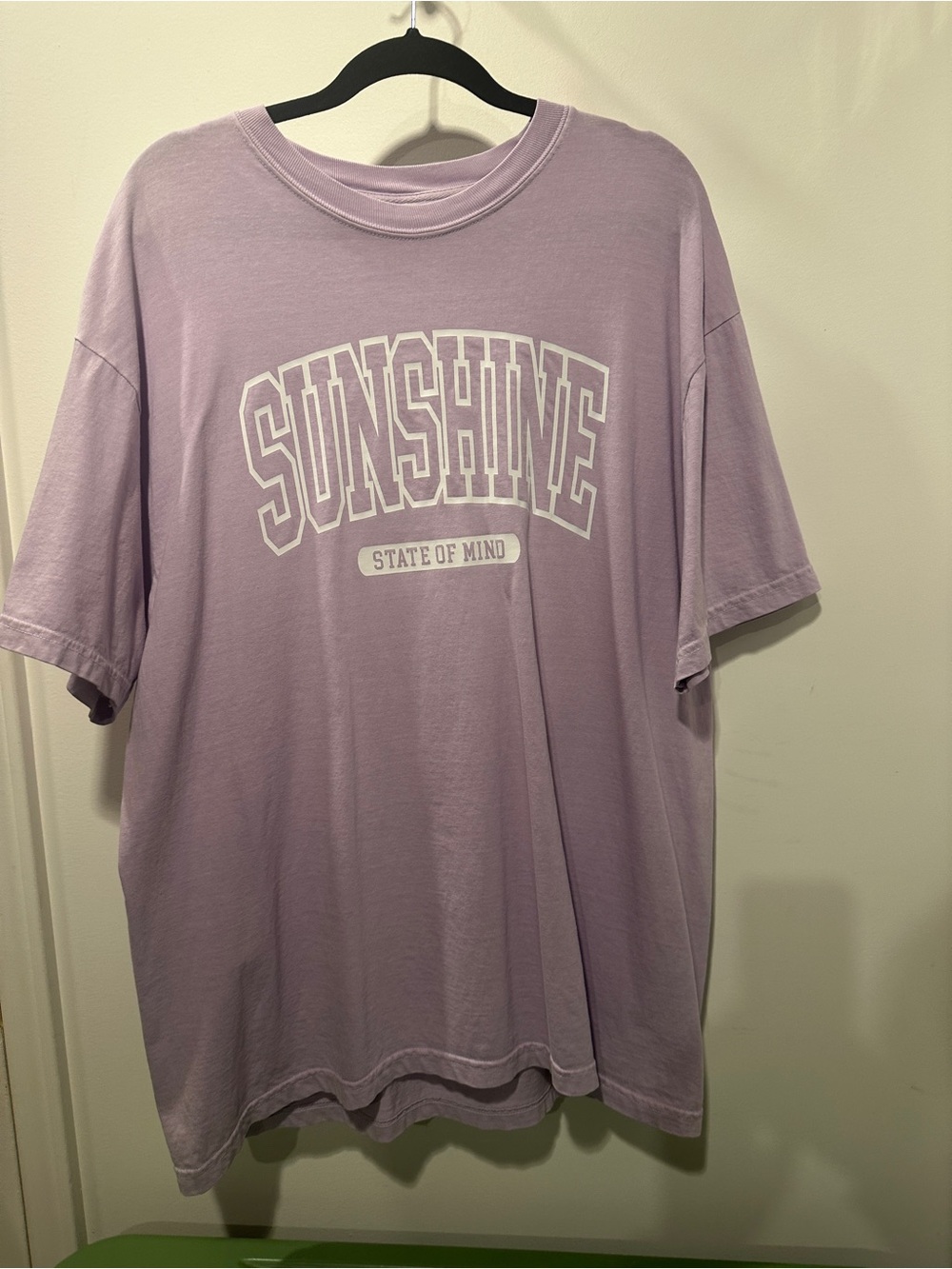NWOT Comfort Colors Lavender SUNSHINE Graphic Tee XL - Picture 2 of 6